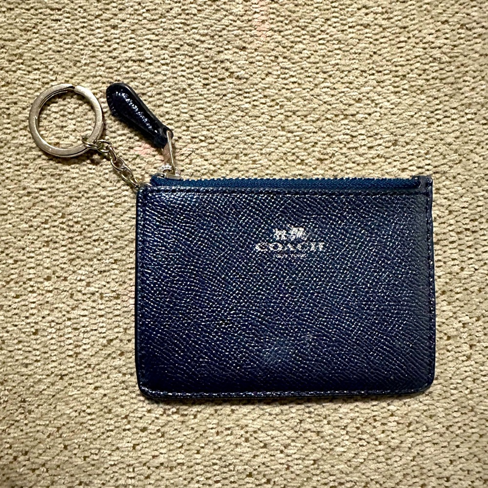 Coach Zip Up Card Case/Coin Purse